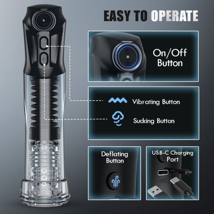 cupsland 7 vibrationen 3 saugmodi vakuum saugen männliche vergrößerung penis pumpe