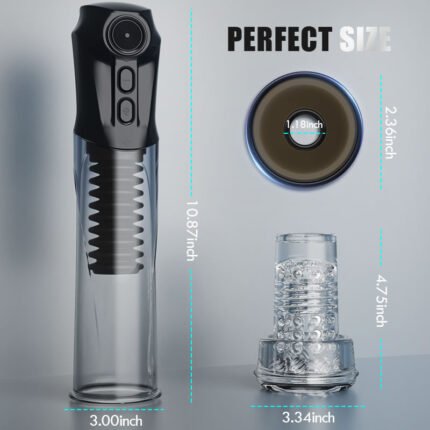 cupsland 7 vibrationen 3 saugmodi vakuum saugen männliche vergrößerung penis pumpe