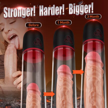 dreamer elektrische penisvergrößerungs vakuumpumpe 9 vibrierende 3 saugende penis massagegerät