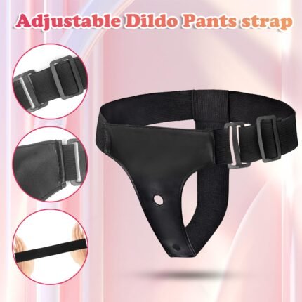 lovesvibe strap on dildo mit 2 abnehmbaren realistischen dildos verstellbares trägerloses strapon g punkt sexspielzeug