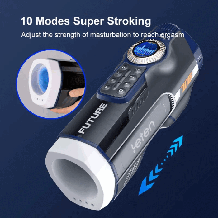 leten future pro gen 3 10 vibration rotation bluetooth heizung stöhnen vollautomatische männliche masturbator