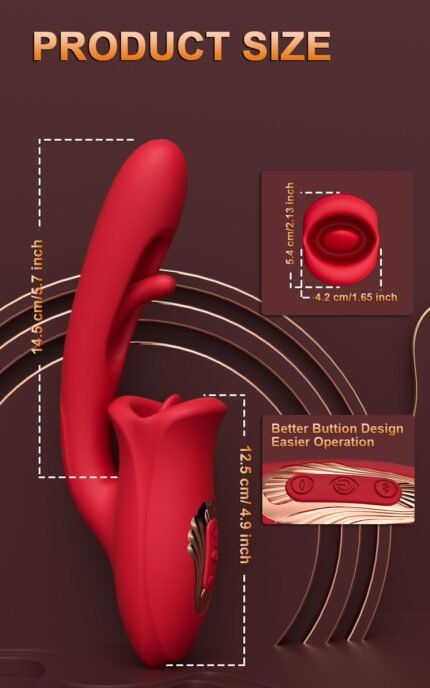 lovesvibe 10 lecken saugen 10 vibrationsmodi g punkt vibratoren mit zunge lecken & flapping