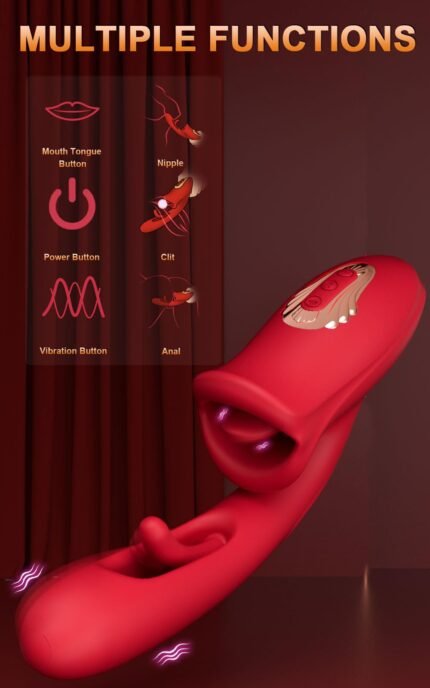 lovesvibe 10 lecken saugen 10 vibrationsmodi g punkt vibratoren mit zunge lecken & flapping