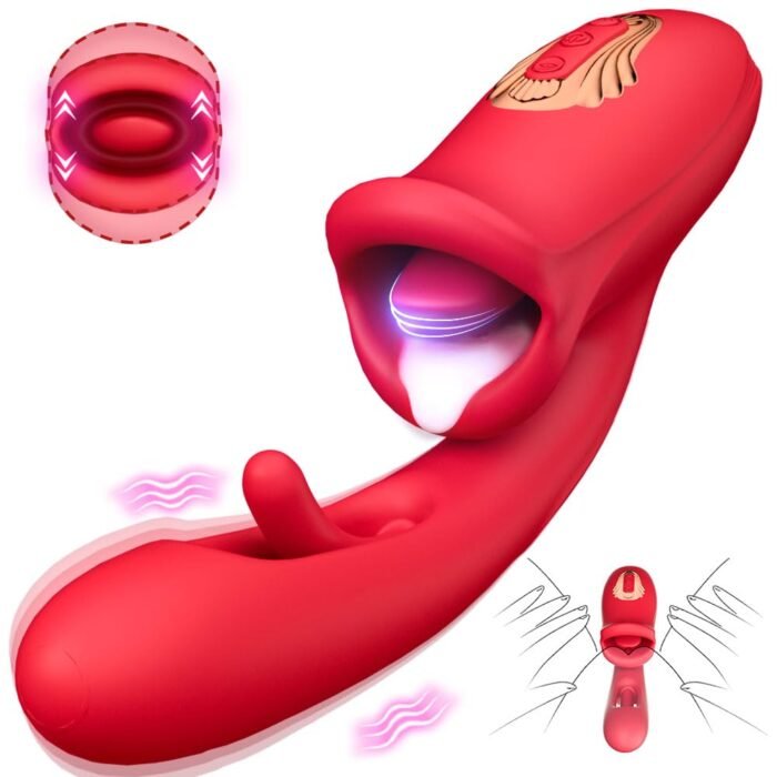 lovesvibe 10 lecken saugen 10 vibrationsmodi g punkt vibratoren mit zunge lecken & flapping