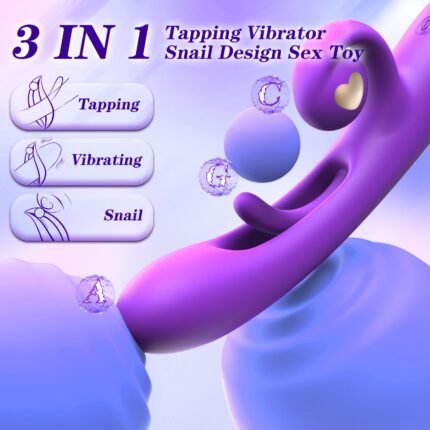 Lovesvibe 10 Vibrationen 7 Flatterndes Silikon G-Punkt-Vibratoren Kaninchen-Vibrator Für Klitorale, Nippel Stimulation
