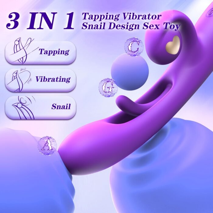 Lovesvibe 10 Vibrationen 7 Flatterndes Silikon G-Punkt-Vibratoren Kaninchen-Vibrator Für Klitorale, Nippel Stimulation