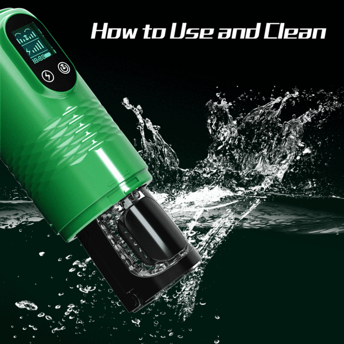 lovesvibe 10 vibrierende 6 stoßende automatische männliche masturbatoren mit lcd anzeige