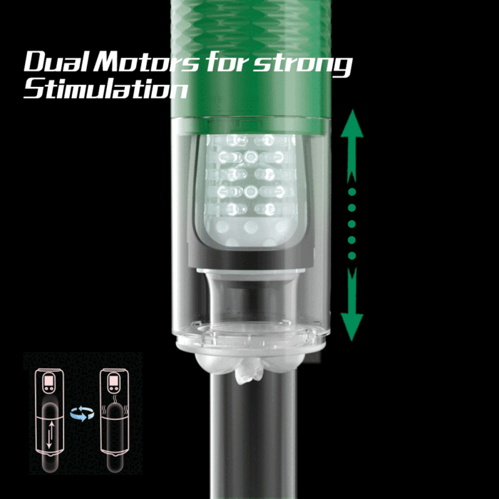 lovesvibe 10 vibrierende 6 stoßende automatische männliche masturbatoren mit lcd anzeige
