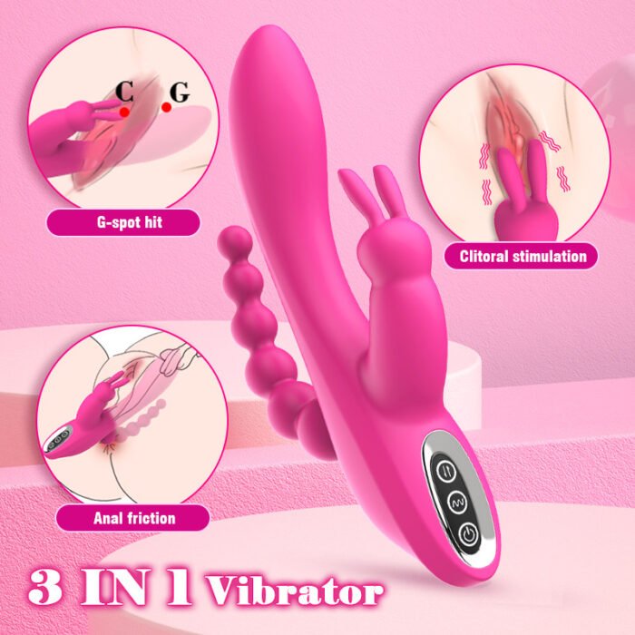 lovesvibe 12 vibrationen dual motoren kaninchen vibratoren für klitoris, anus & g punkt stimulation