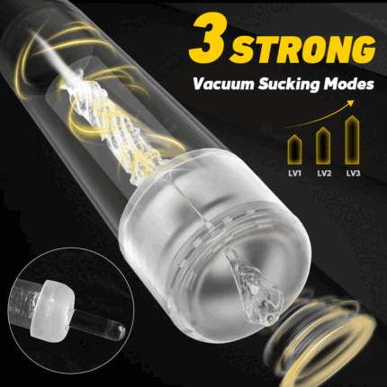 lovesvibe 2 in 1 penis pumpen vakuum saugen weiche texturen vakuumpumpe für penis training