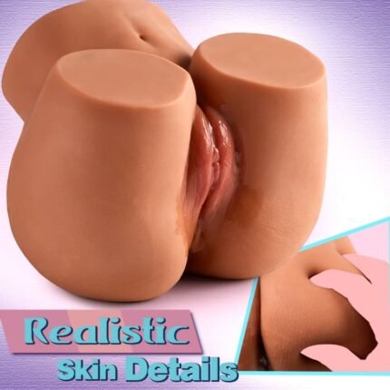 lovesvibe 2.1kg braune lebensgroße sexpuppe großer hintern sexy weiblicher realistischer arsch