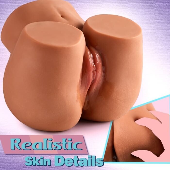 lovesvibe 2.1kg braune lebensgroße sexpuppe großer hintern sexy weiblicher realistischer arsch