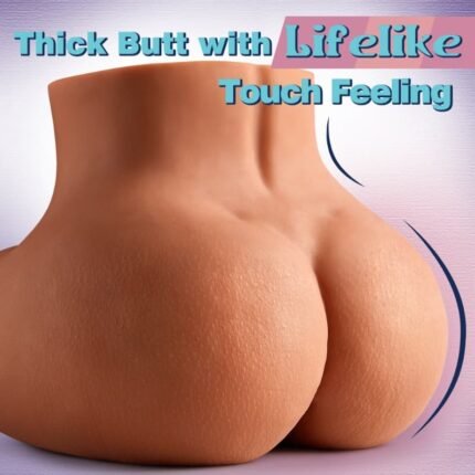 lovesvibe 2.1kg braune lebensgroße sexpuppe großer hintern sexy weiblicher realistischer arsch