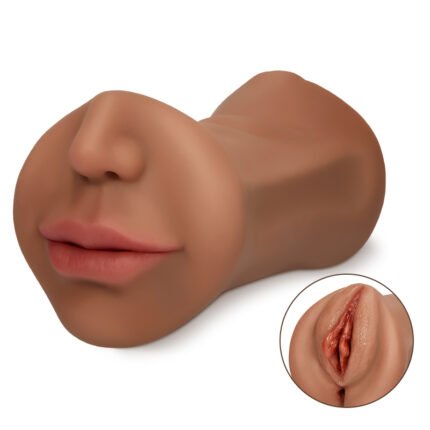 lovesvibe 3 kanal mund vaginal 3d realistische textur tasche muschi 7.4 zoll