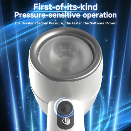 lovesvibe 3 schiebend saugender intelligenter druck fühlender handheld männlicher masturbator