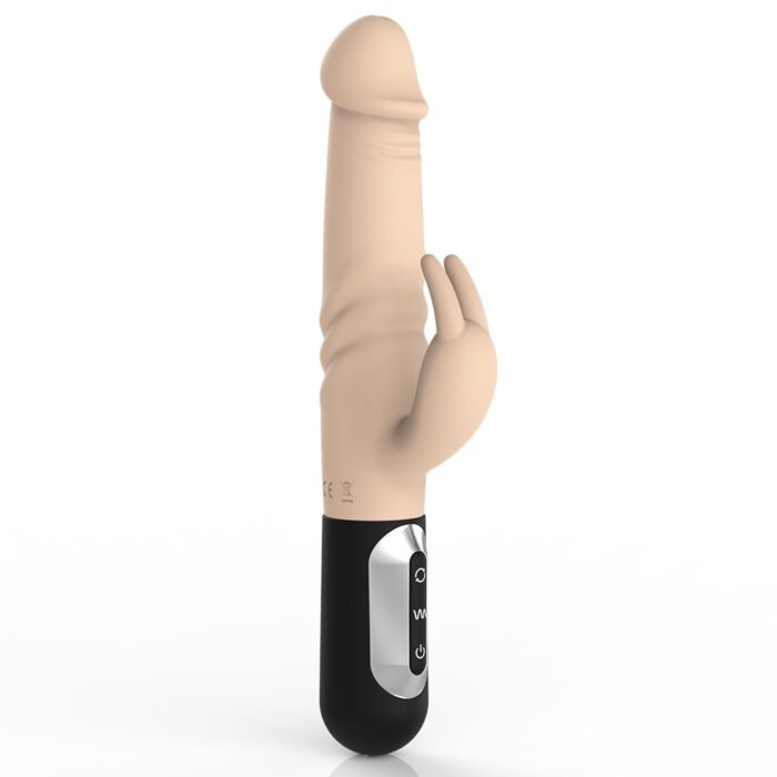 lovesvibe 3 stoßende & rotierende 3 geschwindigkeit & 7 muster wasserdicht kaninchen vibratoren