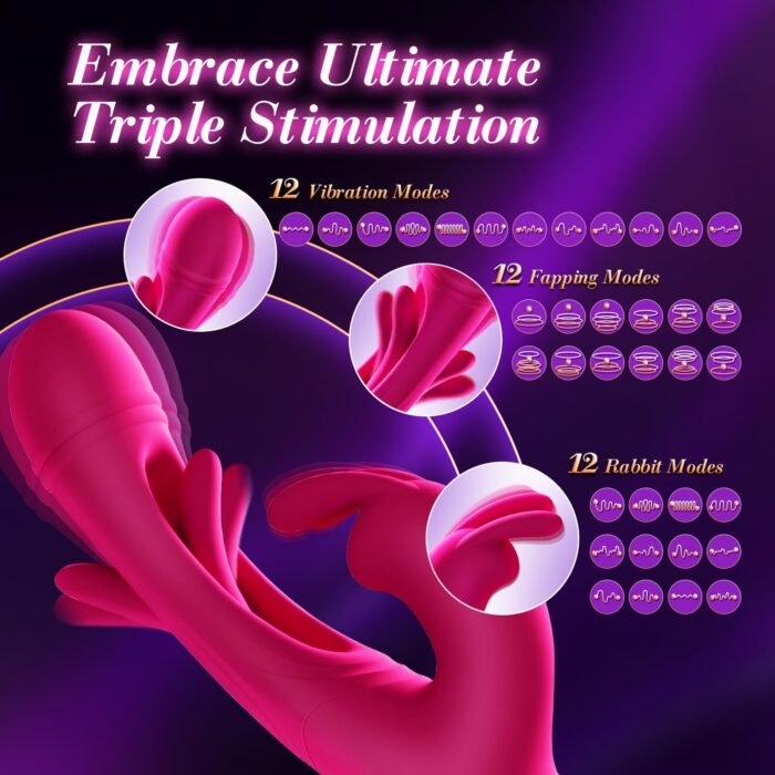 lovesvibe 3 in 1 kaninchen vibratoren g punkt vibrator mit 36 modi für paare weiblich