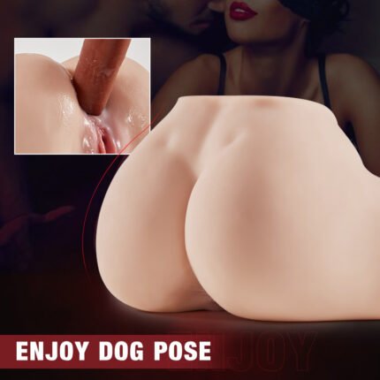 lovesvibe 3.5kg realistischen hintern männlichen masturbator mit anal vaginalen sex berühren großen arsch