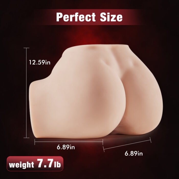 lovesvibe 3.5kg realistischen hintern männlichen masturbator mit anal vaginalen sex berühren großen arsch