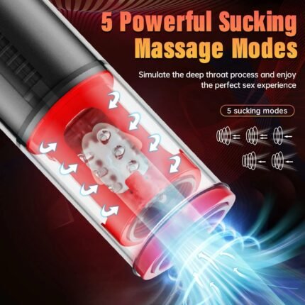 lovesvibe 5 schieben vibration automatisch saugen mündliche männlichen masturbator