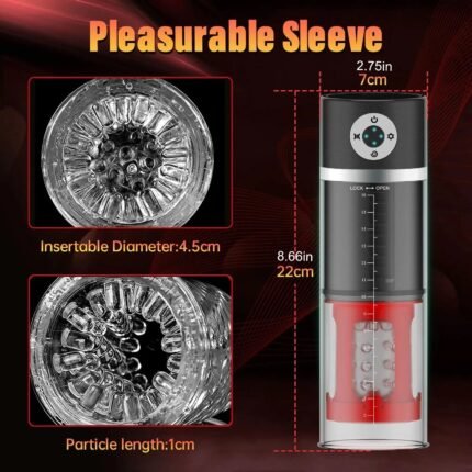 lovesvibe 5 schieben vibration automatisch saugen mündliche männlichen masturbator