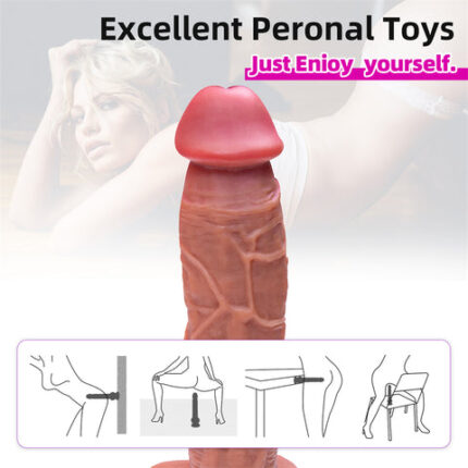 lovesvibe 5cm durchmesser silikon riesendildo 19.5cm extra großer dildo mit starkem saugnapf