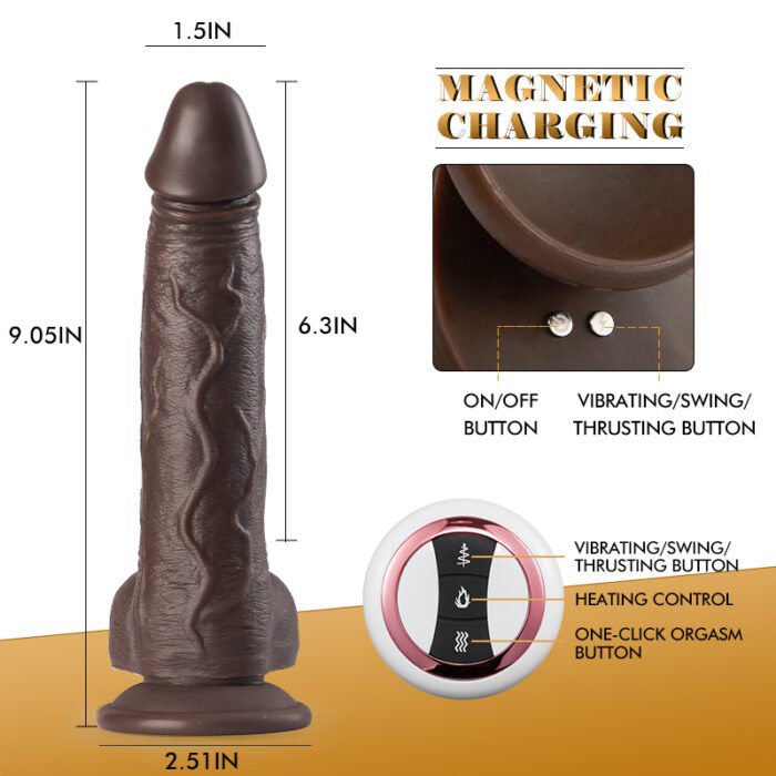 lovesvibe 6 stoßende 10 vibrierende wasserdichte realistische dildos mit saugnapf basis