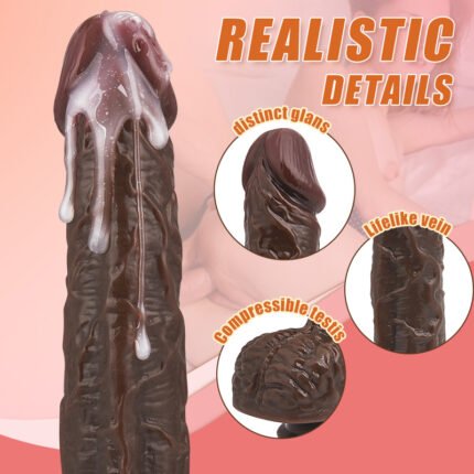 lovesvibe 8 modi schubkraft 3dtexture vibrierende dildo mit fernbedienung & wasserdicht 6.69 zoll
