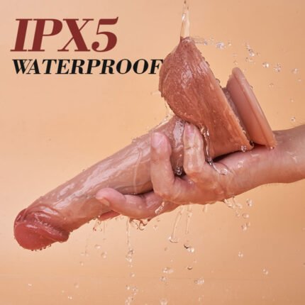 lovesvibe 8 vibrierende 8 schiebende realistische dildos mit 107℃ heizung 10.04 zoll