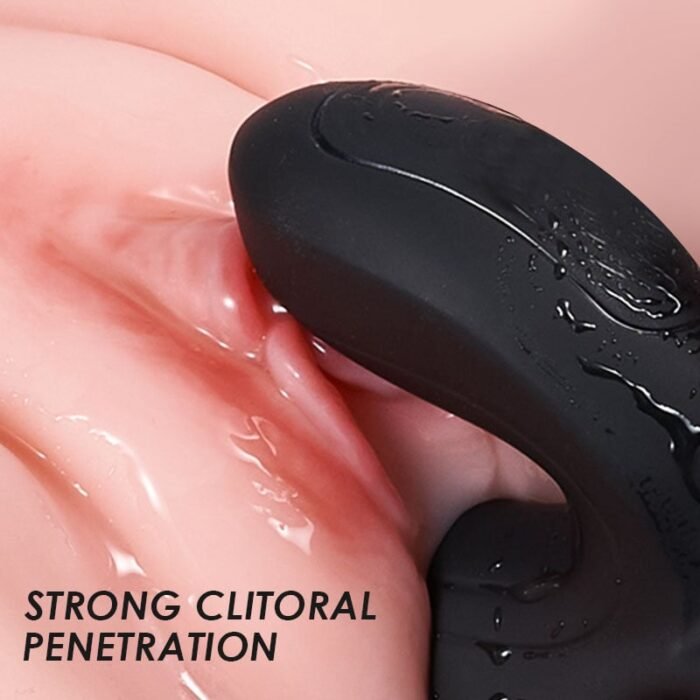 Lovesvibe 9 Vibrierende Silikon-Cockring Mit 3 Vibrierenden Eiern, Perineum, C-Punkt & G-Punkt 3 in 1 Penisring-2