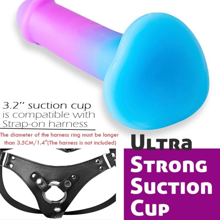 lovesvibe bunten silikon regenbogen dildo mit starken saugnapf für g punkt prostata spielen 20cm