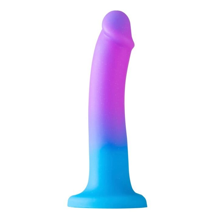 lovesvibe bunten silikon regenbogen dildo mit starken saugnapf für g punkt prostata spielen 20cm