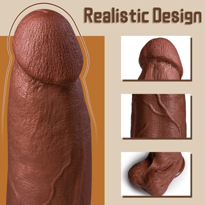 lovesvibe extragroßer riesendildos mit saugnapf für g punkt stimulation und freihändig 34cm