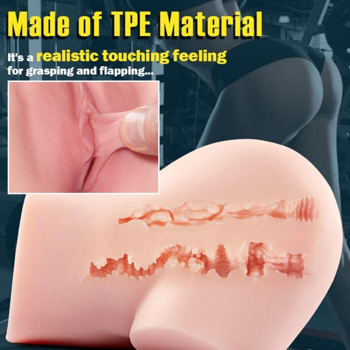lovesvibe männlicher masturbator verkleinert realistischer hintern hochflexibel & weiches design (1.9kg)