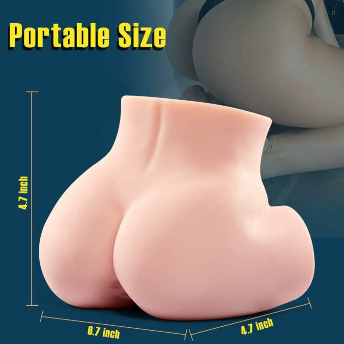 lovesvibe männlicher masturbator verkleinert realistischer hintern hochflexibel & weiches design (1.9kg)
