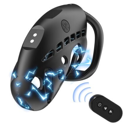 lovesvibe peniskäfig gerät 9 frequenz elektroschock hahn käfig mit fernbedienung