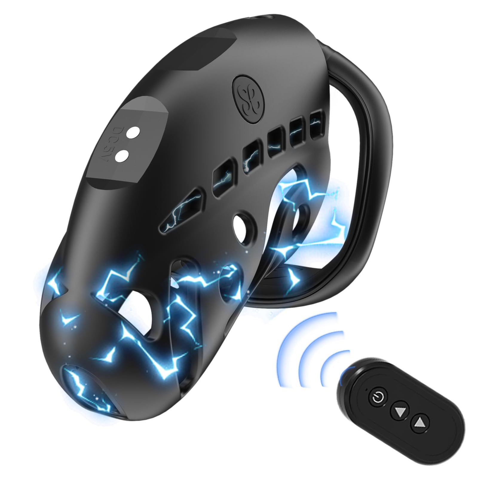 lovesvibe peniskäfig gerät 9 frequenz elektroschock hahn käfig mit fernbedienung