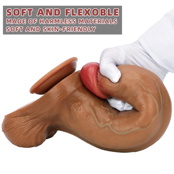 lovesvibe premium silikon riesendildo extra groß anal und vaginal plug 33cm