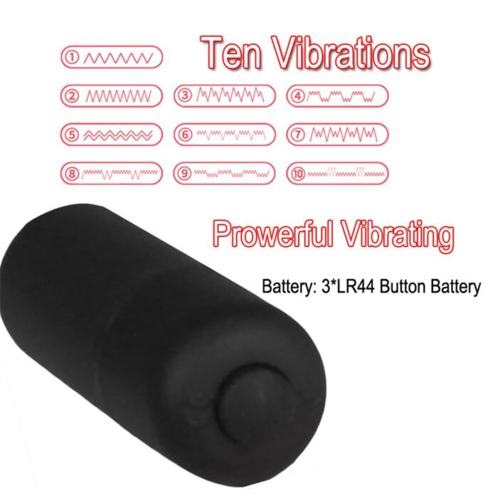 lovesvibe superweicher silikon penisringe für männer mit 10 leistungsstarken vibrationsmodi