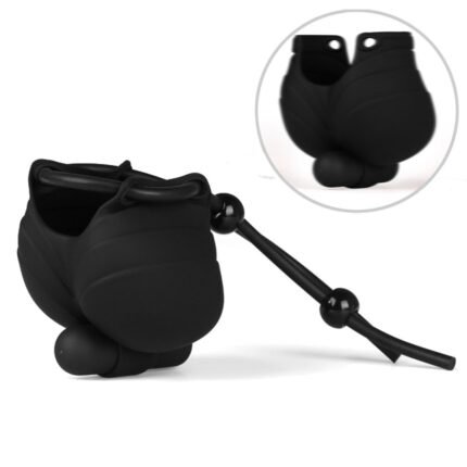 lovesvibe superweicher silikon penisringe für männer mit 10 leistungsstarken vibrationsmodi