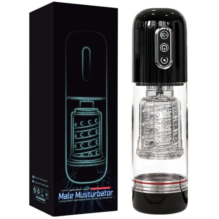 lovevibe 10 schiebend rotierend saugend stark einstellbar männlicher masturbator