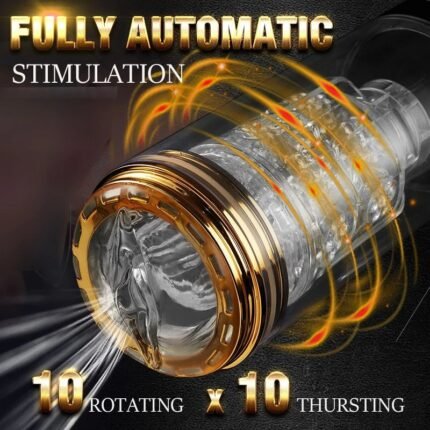 lovevibe 10 schiebend rotierend saugend stark einstellbar männlicher masturbator
