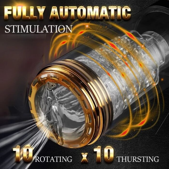 lovevibe 10 schiebend rotierend saugend stark einstellbar männlicher masturbator