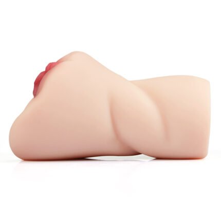 lovevibe 3d realistisch texturiert kanal anal taschenmuschi für blowjob spielzeug 5.9 zoll