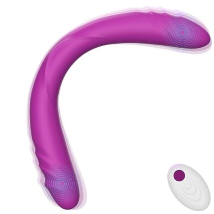 lovevibe 7 vibrationen doppelendige dildo g punkt dildo für frauen lesben homosexuell 14,8 zoll 2