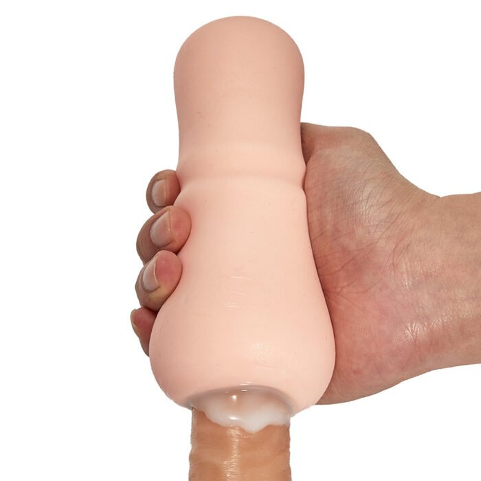 lovevibe realistische weiche taschenmuschi threaded design vagina spielzeug 5.8 zoll
