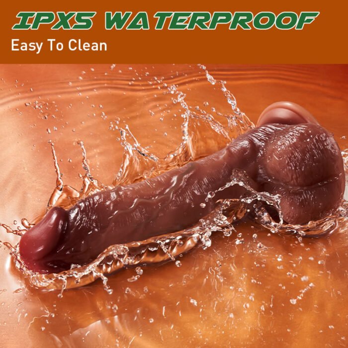 neil 9 vibrierend 3 teleskopierbare ultra realistische dildo mit heizung & fernbedienung 6,69 zoll