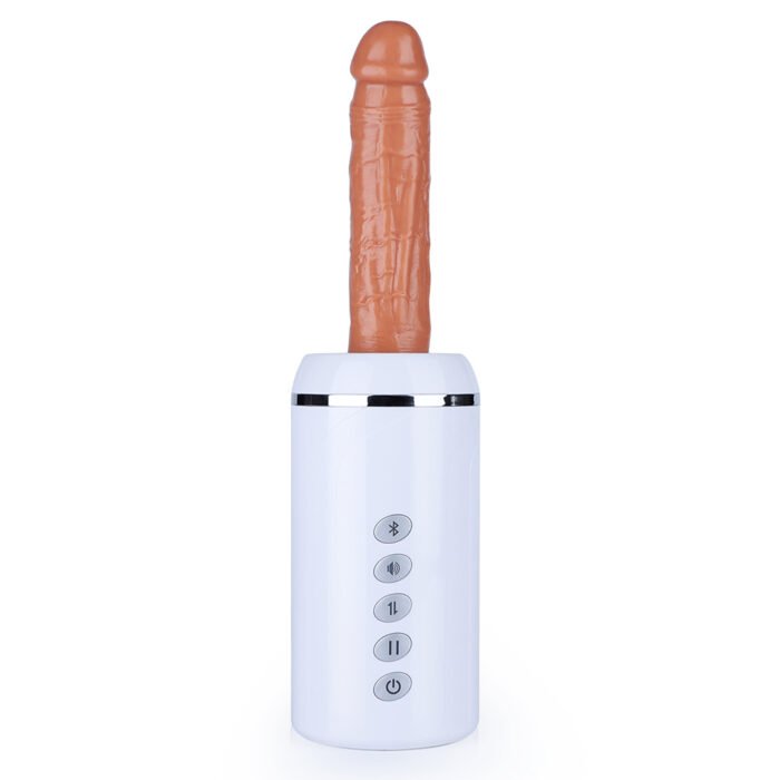 omysky 6 frequenz schieben stöhnen & bluetooth dildo maschine mit saugnapf 13,97 zoll