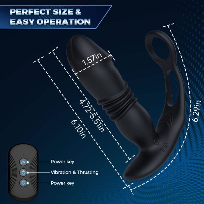 saul eichel 12 vibrierende 3 schiebende cockringe prostata massagegerät für penis stimulation