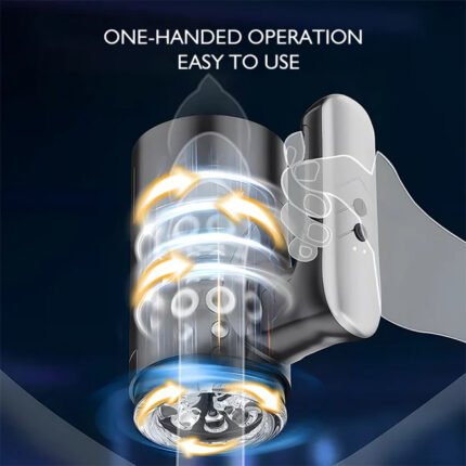 xt34 automatischer doppelend stroker 5 schiebende vibration männlicher masturbator